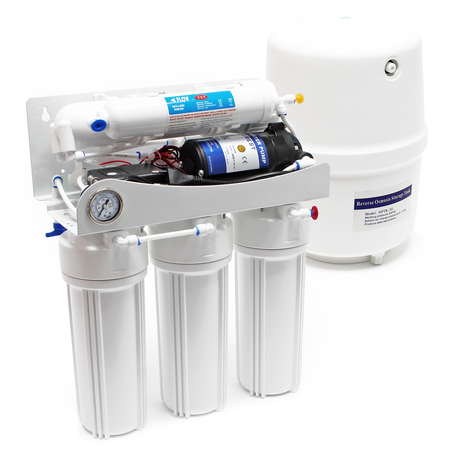 Ósmosis inversa de 5 etapas de funcionamiento automático - Venta Online  equipos de tratamiento de agua