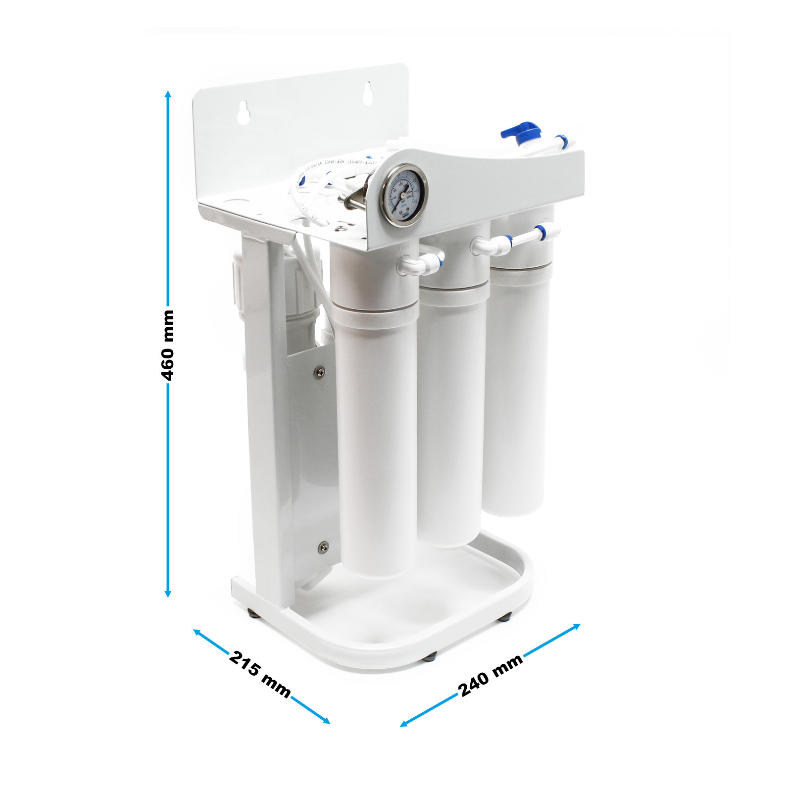 Filtro Purificador De Agua Osmosis Inversa 5 Etapas con bomba